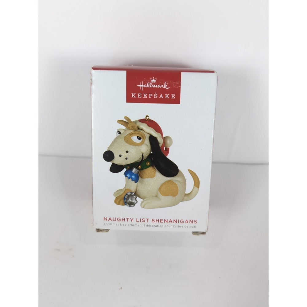 Hallmark Keepsake Christmas‎ Ornament 2022 NAUGHTY LIST SHENANIGANS
